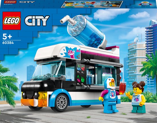 Foto: Lego city pingu n slush truck speelgoedauto 60384