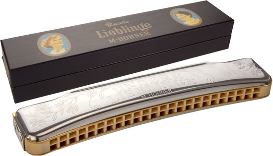 Hohner Mondharmonica Unsere Lieblinge 48 - oktaaf