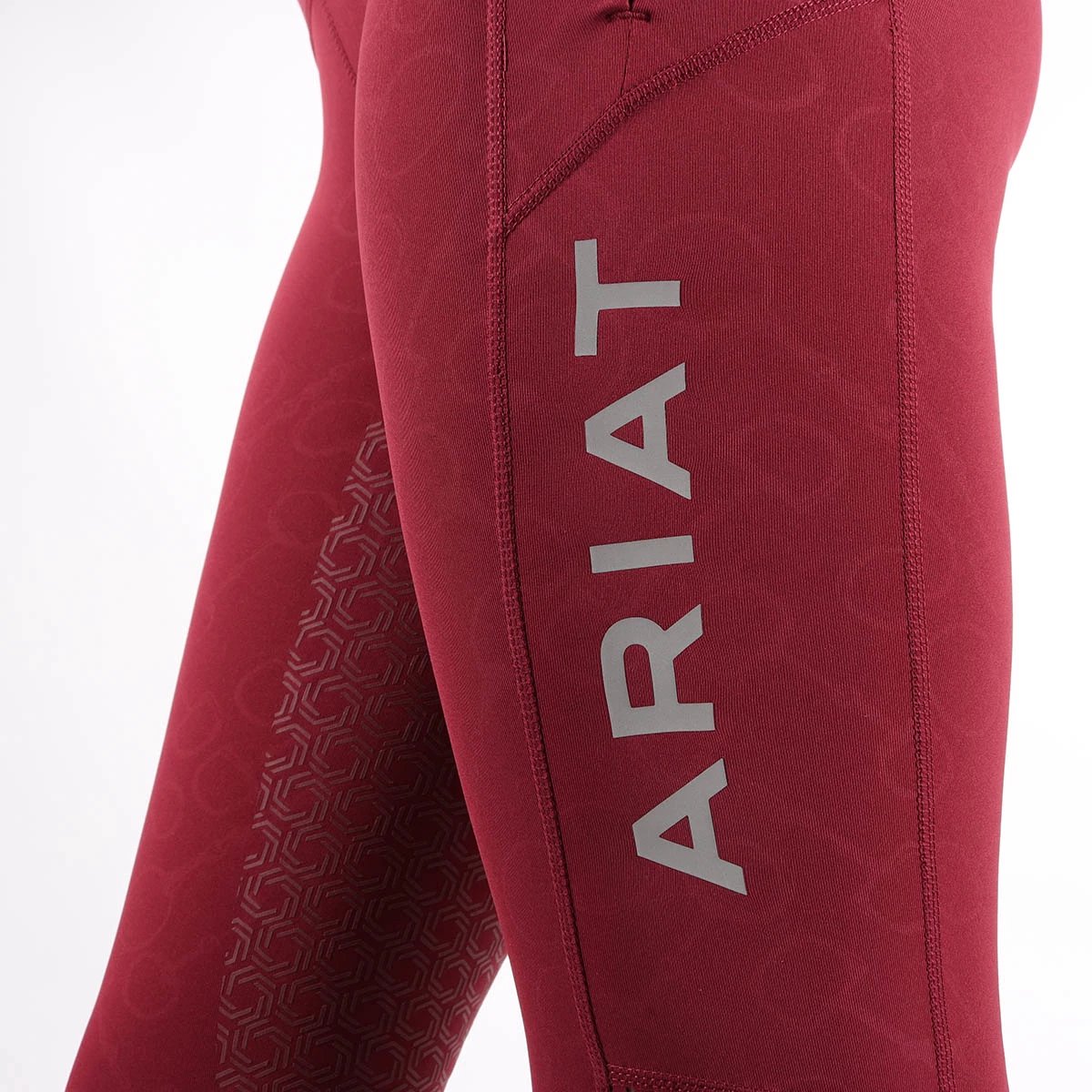 Ariat EOS Etch Half Grip Tight Pantalon d'équitation, Motif Floral Noir éclaté, Small Mixte Enfant