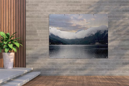 Bay in Montenegro Garden poster 200x100 cm - Toile de jardin / Toile d'extérieur / Peintures d'extérieur (décoration de jardin) XXL / Groot format!