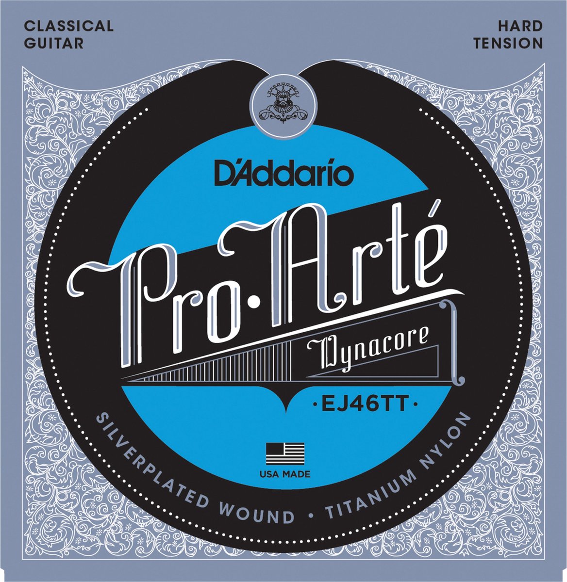 D'Addario K-Git.snaren Titanium EJ46TT Pro Arte, Hard - Klassieke gitaarsnaren
