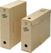 Loeff's archiefdozen universeel Box A4 345x250x80 mm Pak van 50 stuks FSC