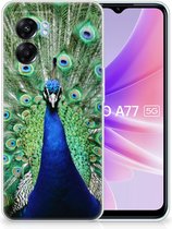 Siliconen Back Cover OPPO A77 | A57 5G GSM Hoesje Pauw