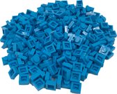 400 Bouwstenen 1x1 plate | Hemelsblauw | Compatibel met Lego Classic | Keuze uit vele kleuren | SmallBricks