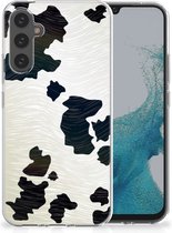 Silicone Hoesje Geschikt voor Geschikt voor Samsung Galaxy A34 GSM Hoesje Koeienvlekken