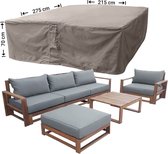 Raffles Covers loungesethoes - 275 x 215 H: 70 cm - RLS275215 - Waterdicht | Solution Dyed | UV-bestendig | Elastisch trekkoord | Airvents - Beschermhoes tuinmeubelen