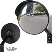 Verkeersspiegel incl. wandsteun - bolle spiegel voor binnen en buiten - traffic mirror for room veiligheidsspiegel - bewakingsspiegel voor kamer