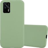 Coque Cadorabo pour Realme GT Master en CANDY PASTEL GREEN - Housse de protection en silicone TPU souple