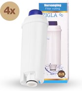 Zigla – Waterfilter geschikt voor De’Longhi Volautomaten – Ontkalker – 4 Stuks