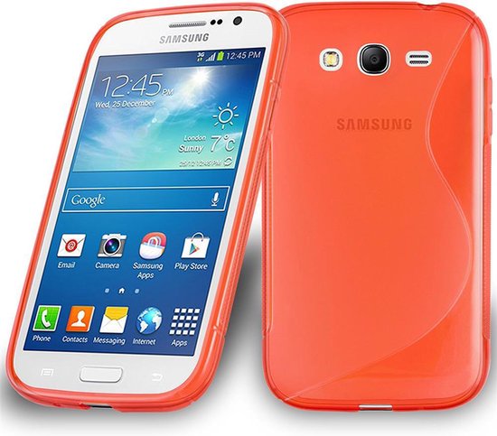 Coque Cadorabo pour Samsung Galaxy GRAND 3 en INFERNO RED - Housse de protection en silicone TPU flexible Case Cover