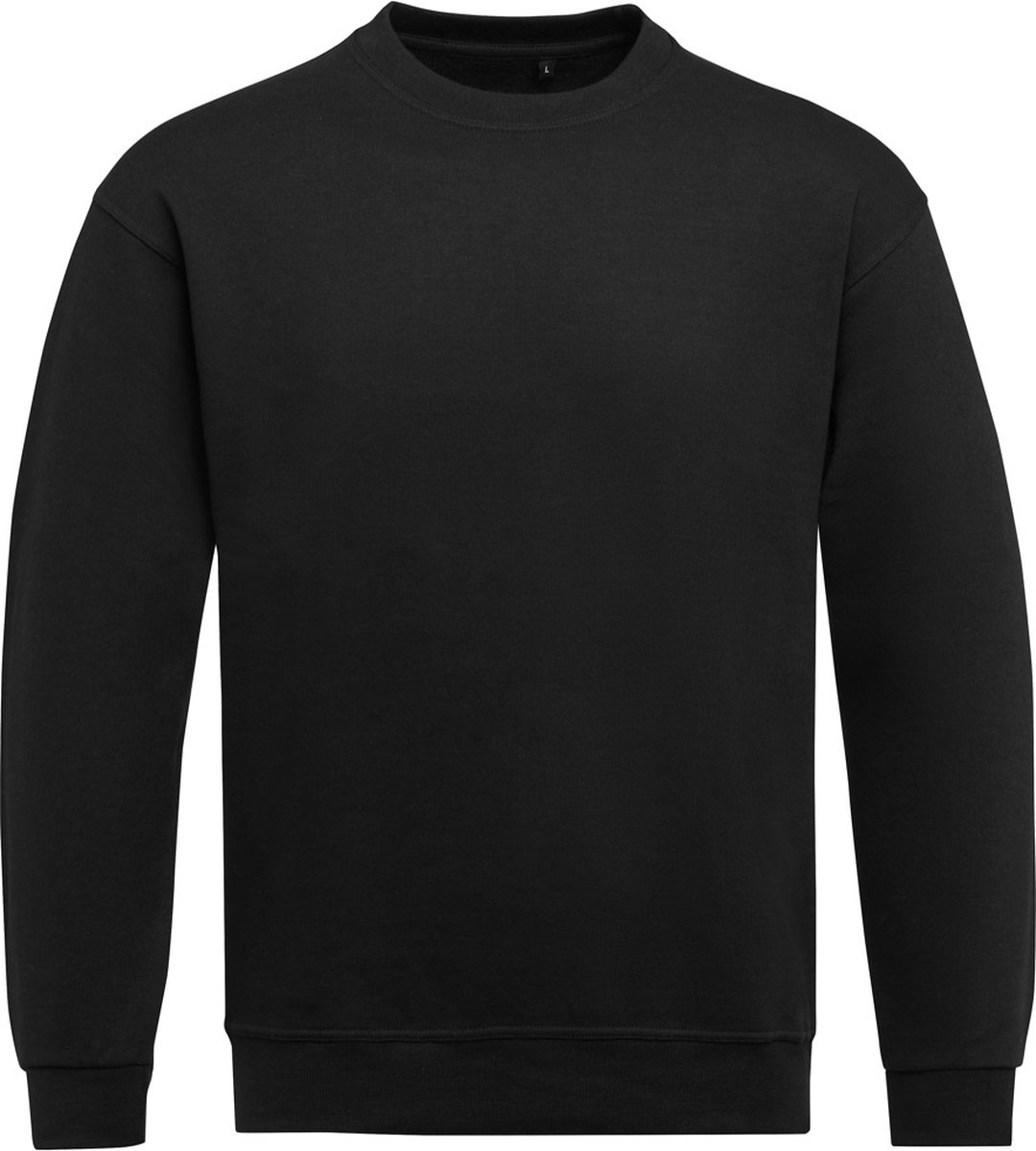 Zwarte heren sweater Crew Neck merk SG maat 3XL