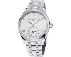 Frédérique Constant Horological Smartwatch FC-285S5B6B Horloge - Staal - Zilverkleurig - Ø 42 mm