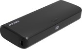 Accezz Powerbank 20.000 mAh - 35 watt & batterij LED-display - USB C & USB A - Universele Powerbank voor o.a. Apple iPhone / Samsung - Zwart