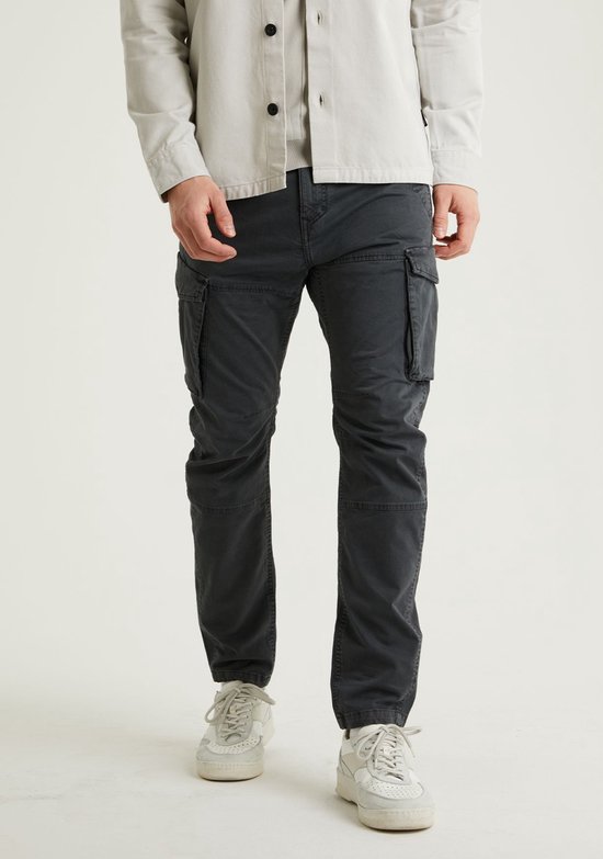 Högert Technik Hasso Werkbroek, veiligheidsbroek, stretch, versterkt, L, donkergrijs, robuust, gereedschapszakken, kniebeschermers, bouwbroek, ambachtelijke broek, grijs, L