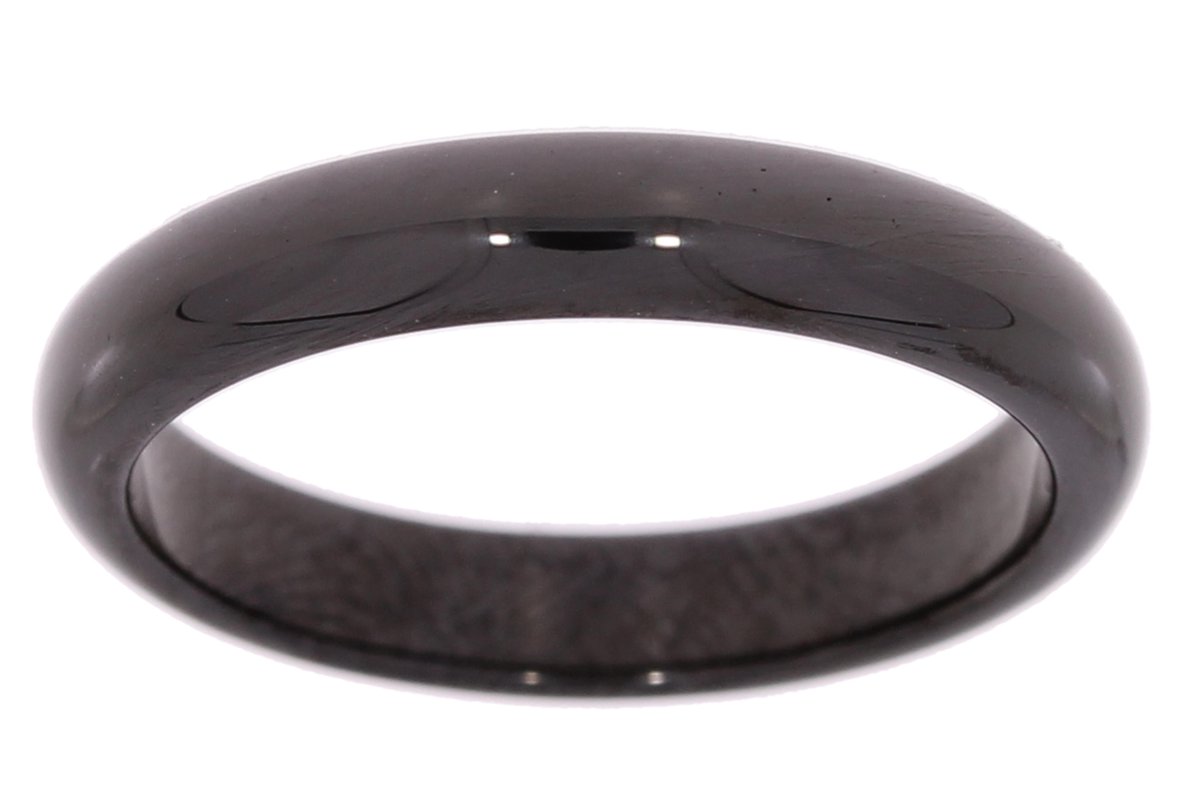 Orotech - keramiek - ring - aanschuifring - zwart - AK1 - sale Juwelier Verlinden St. Hubert – van €65,= voor €49,=