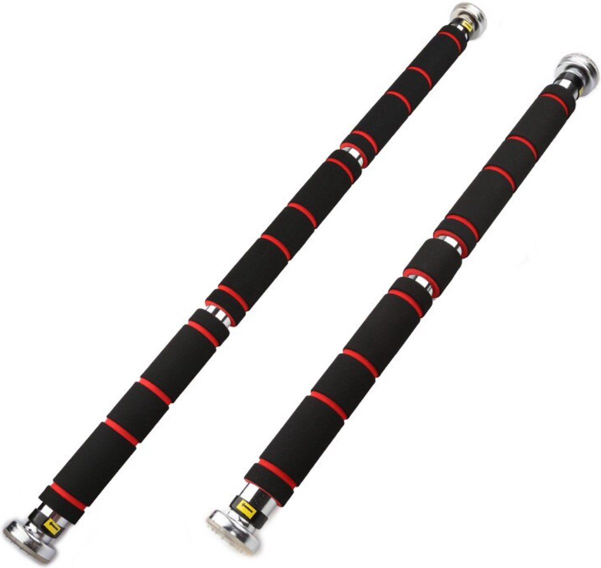 Barre de Traction sans Fixation, Barre de Porte Réglable de 60 à 100 cm Barre de Traction sans Fixation, Barre de Porte Réglable de 60 à 100 cm