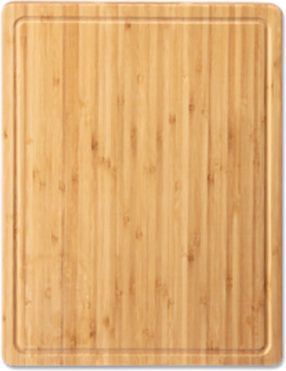 Lacor 60491 Planche à Découper le Pain Bambou 40 x 27 x 3 cm - Maison