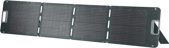 V-TAC Pannello Solare Fotovoltaico Portatile Pieghevole Universale - 120W - Monocristallino - Ricarica Power Station - Cavi Solari E Connessione XT60, DC - Porte USB-A E Type-C - Impermeabile IP67 - 6