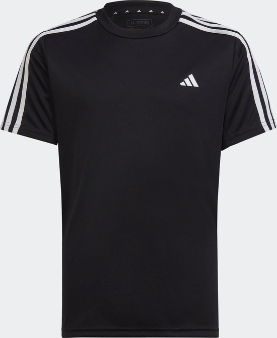 adidas Performance Train Essentials AEROREADY 3-Stripes Regular-Fit T-shirt - Kinderen - Zwart- 128