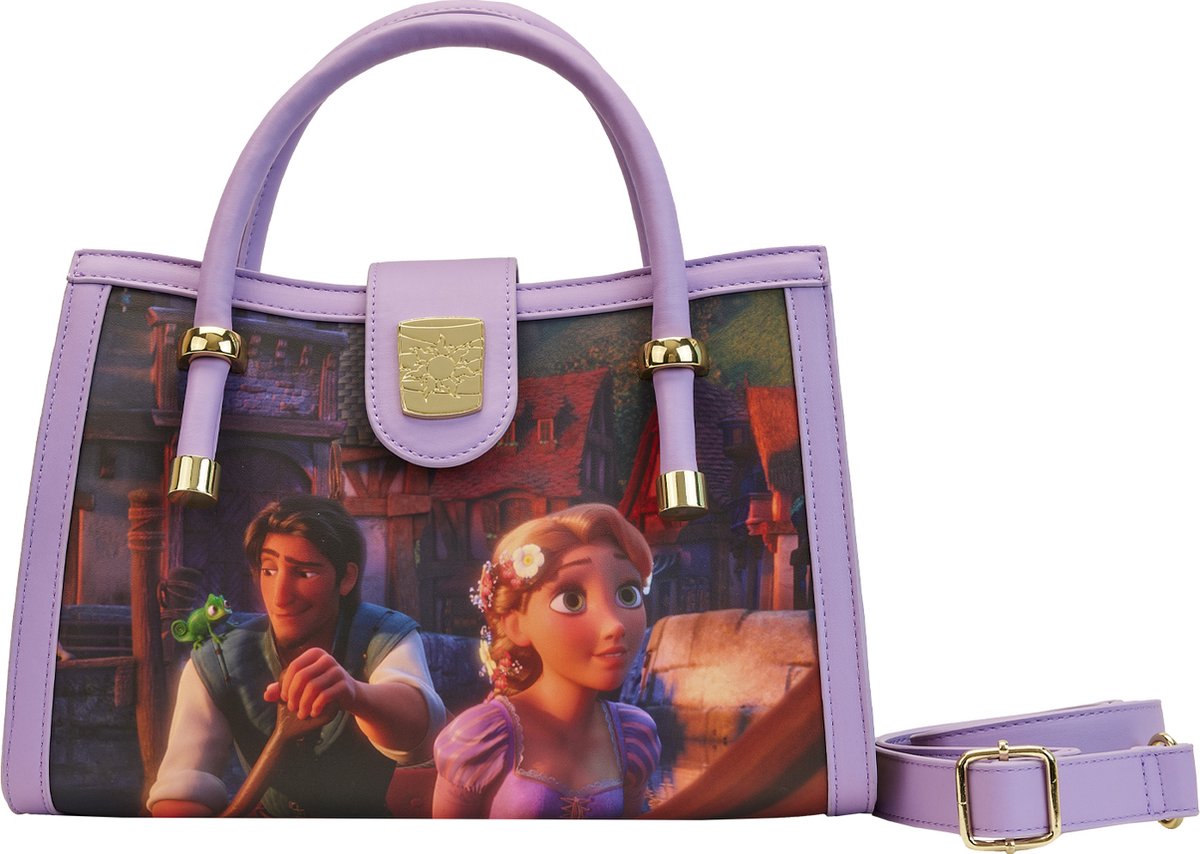 Disney Loungefly Crossbody Bag Rapunzel Princess Scene