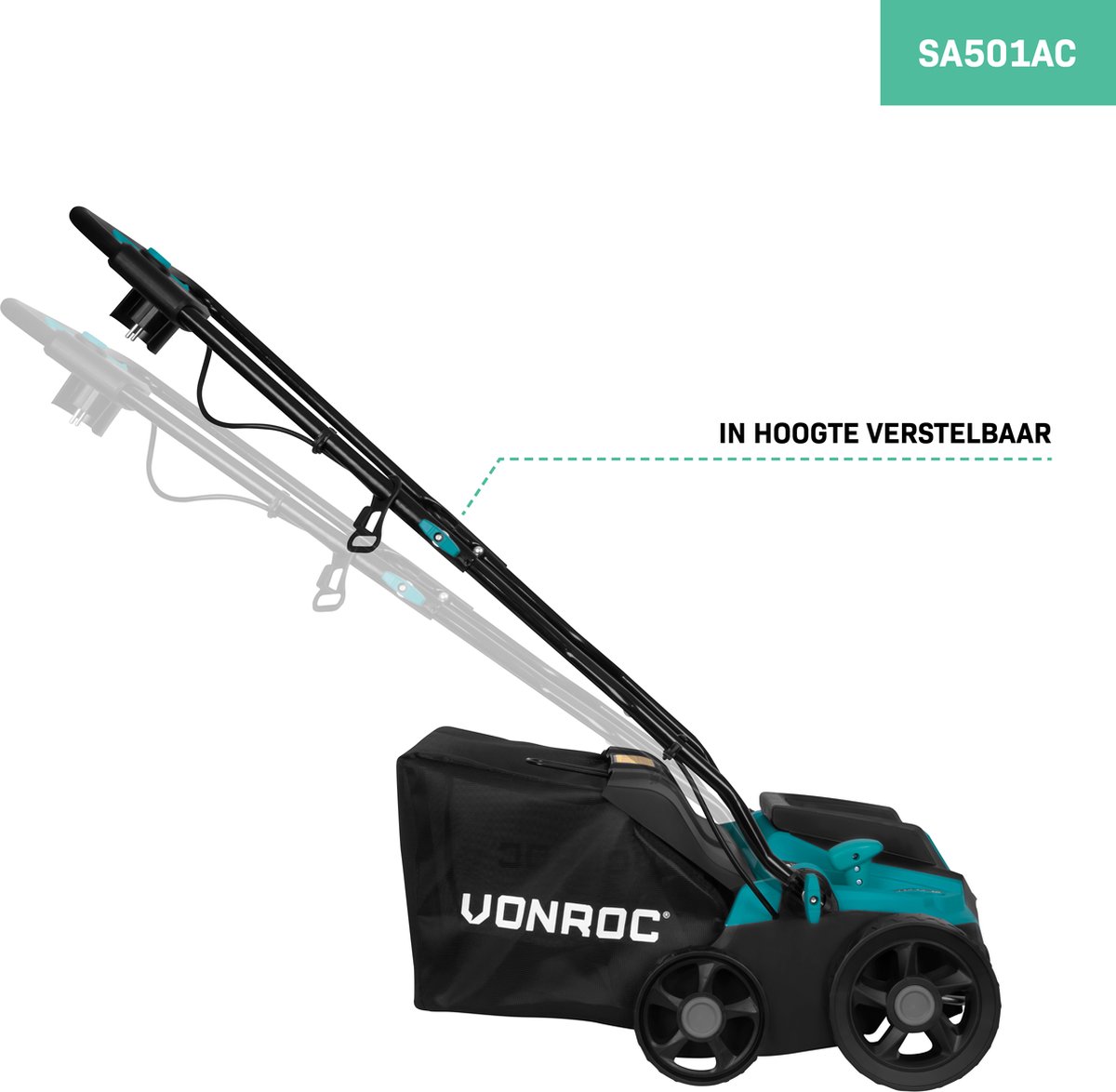 VONROC Verticuteermachine 1300W thumbnail 5