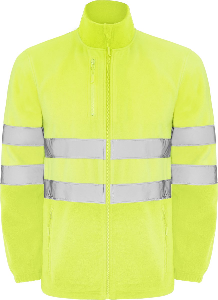 High Visibility Fleecejas Fluor Geel Maat S model Altair merk Roly