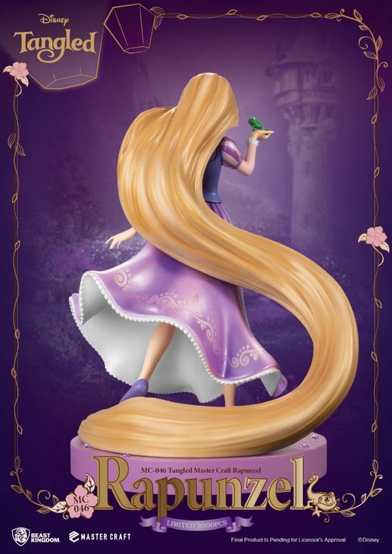 Beast Kingdom - Disney - Tangled - Master Craft Rapunzel - 40cm