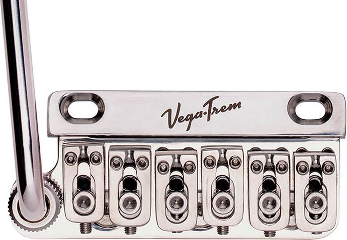Gitaarbrug Vegatrem VT1L-2 ultra tremolo 2-point systeem RVS