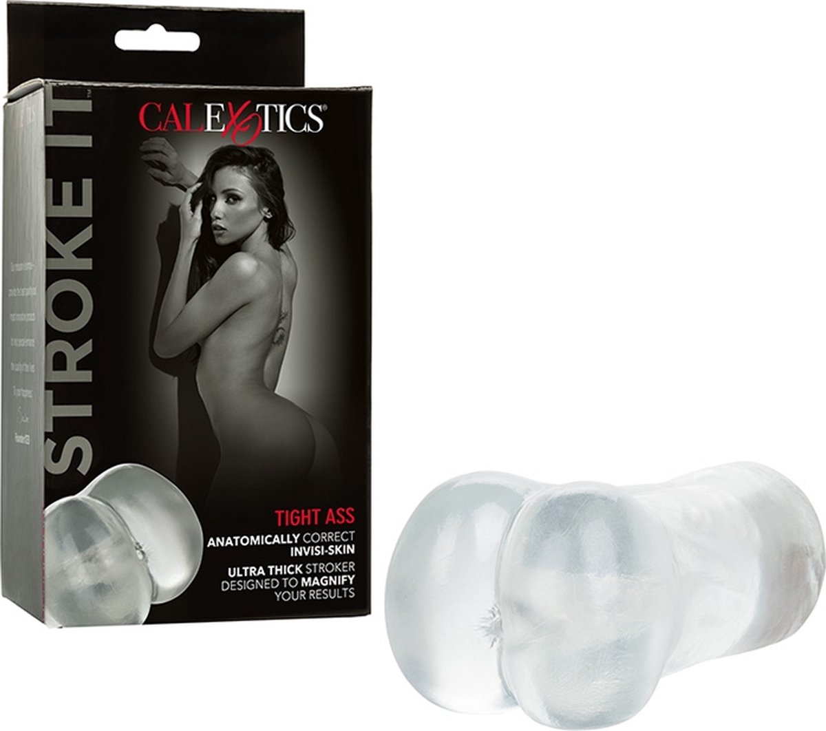 Goedkoopste CalExotics - Stroke It Thight Ass - Masturbator Anal Transparant