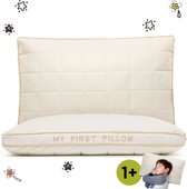 Vitapur - My First Pillow - 40x60 cm - vanaf 1 jaar - hypoallergeen verstelbaar kinderkussen voor alle slaaphoudingen - peuterkussen - organisch katoen - OEKO-TEX® gecertificeerd