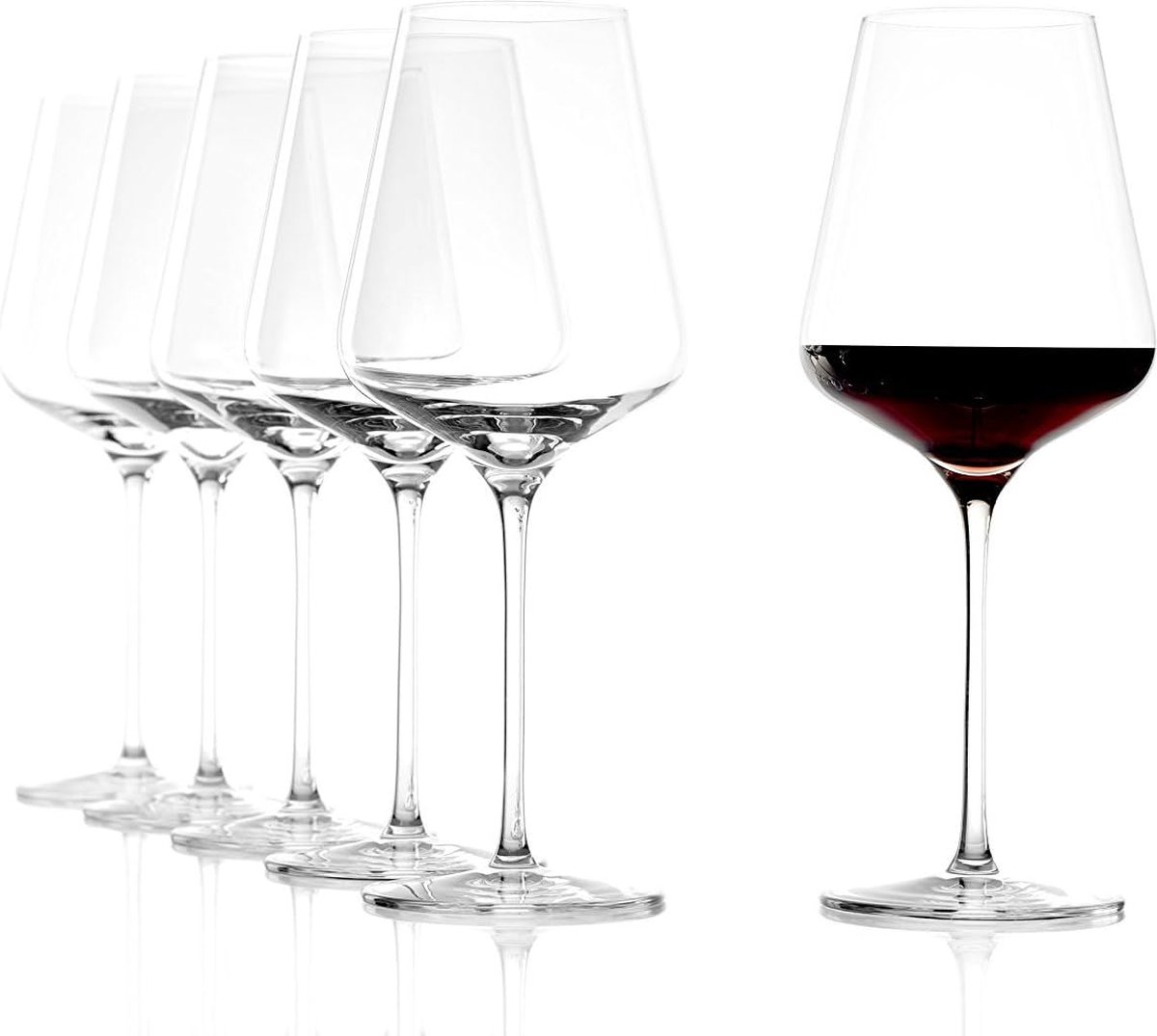 Luxe Wijnglazen set – kerst dineren tafelen – Wine Glass Set - Vaatwasserbestendig - Duurzaam Glas van Hoge Kwaliteit