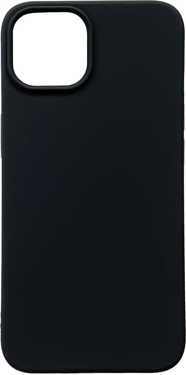 Casemania Hoesje Geschikt voor Apple iPhone 14 - Zwart - Extra Stevig Siliconen Back Cover