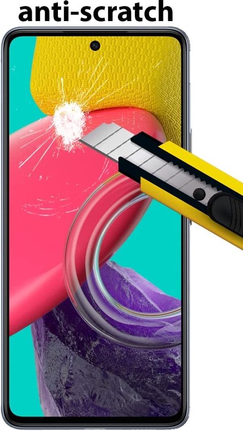 Samsung Galaxy M53 Screen Protector 2x - protecteur d'écran - verre - protéger - verre de protection - ZT Accessoires