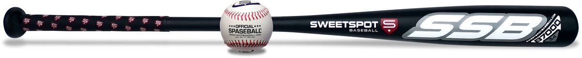SweetSpot SSB Senior Bat Bat/Ball Combo 34 inch Size