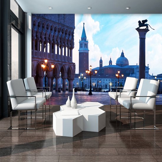 Blue Photomural, revêtement mural