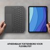 Logitech Combo Touch iPad Pro - Tablet toetsenbord AZERTY - 11 inch - Grijs