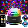 foto van Auronic Roterende Discolamp - LED - met Afstandsbediening en Muziekgestuurd - Kinderen/Volwassenen