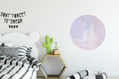 WallCircle - Cercle Mural - Cercle Mural - Pastel - Peinture - Design - Aluminium - Dibond - 60x60 cm - Intérieur et Extérieur