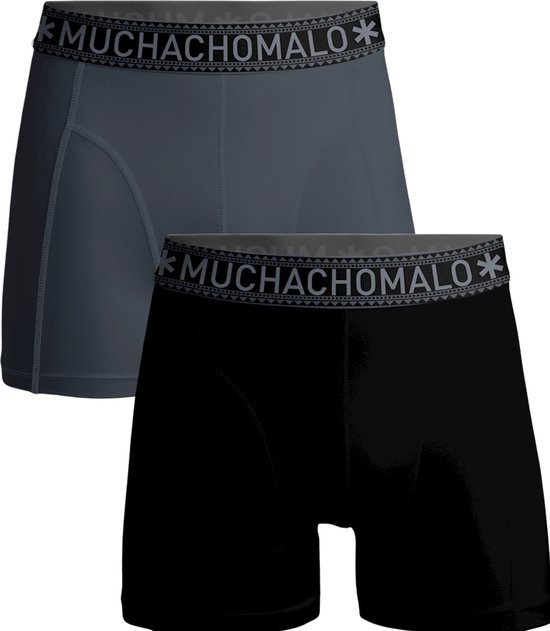 Muchachomalo-2-pack onderbroeken voor mannen-Elastisch Katoen-Boxershorts -  Maat S | bol.com