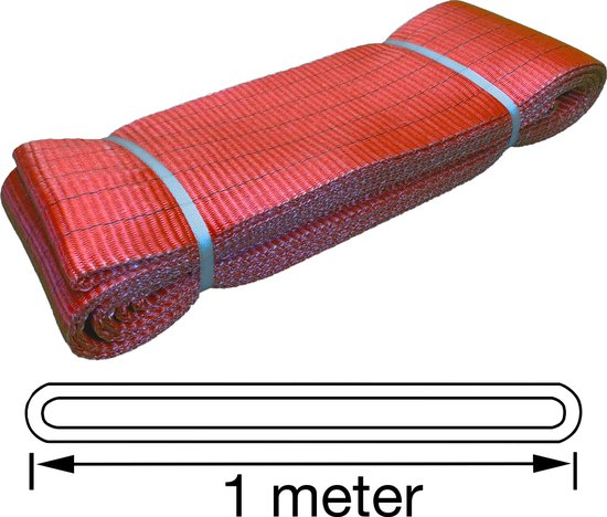 Hijsband van staalkabel met 2 strengen (E2) - Hefvermogen 410 kg tot 6000 kg