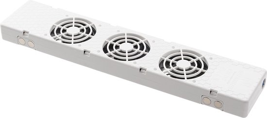 Radiator Ventilator - Single-set – Universeel - Geschikt voor standaard, smalle en enkelplaats radiatoren en convectoren - Magnetisch -  Geruisloos - Ultrazuinig