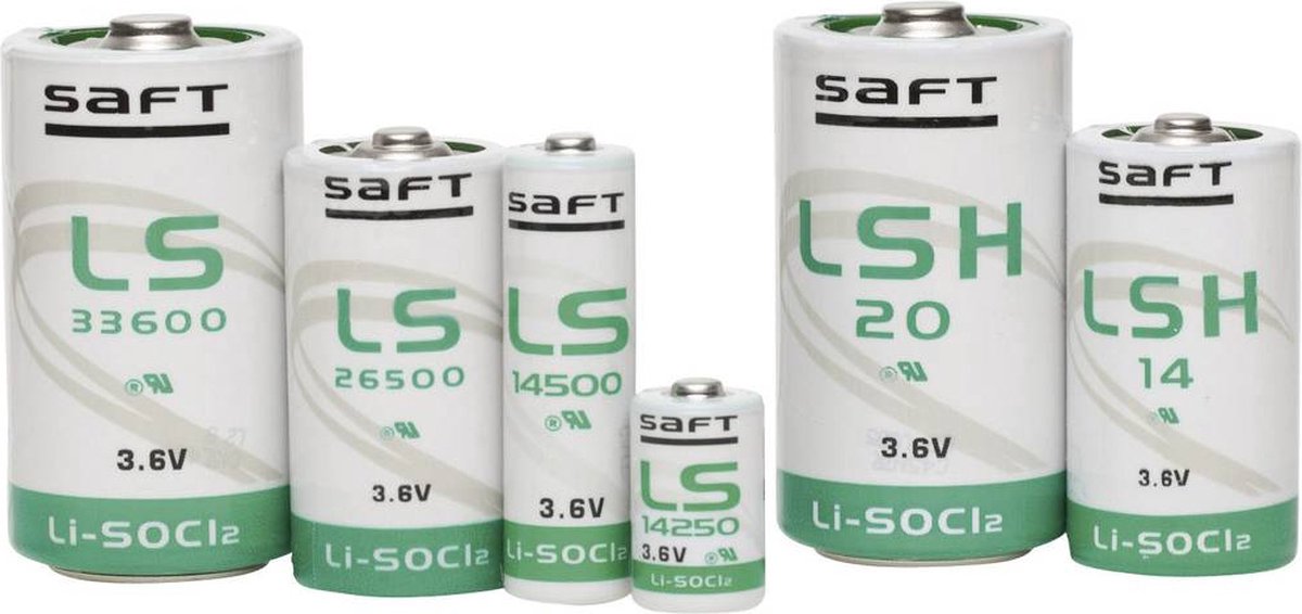 Pile spéciale LR6 (AA) lithium Saft LS14500CLG picots à souder en