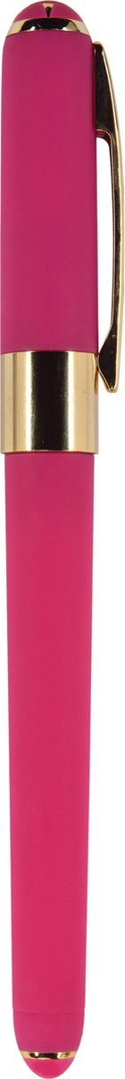 Bruno Visconti Monaco Series Framboos Luxe Balpen met Geschenkdoos | Fine punt (0.5 mm) met blauwe inkt