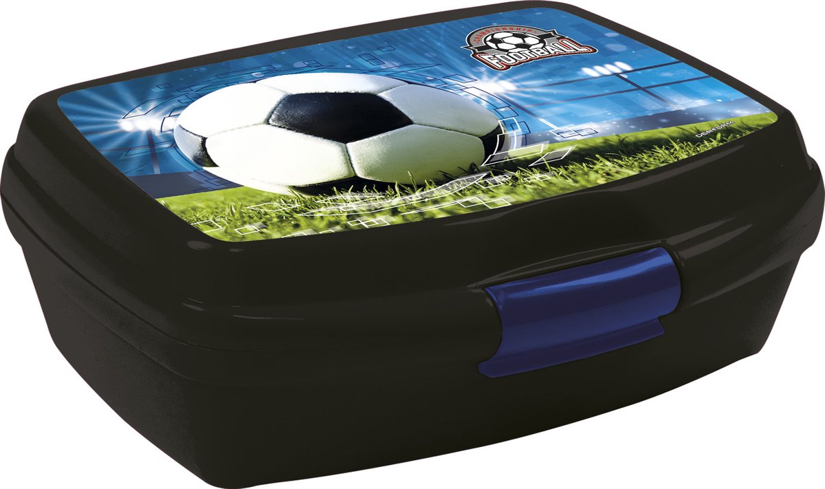 Voetbal Lunchbox Football - 16 x 11 x 6 cm - Polypropyleen