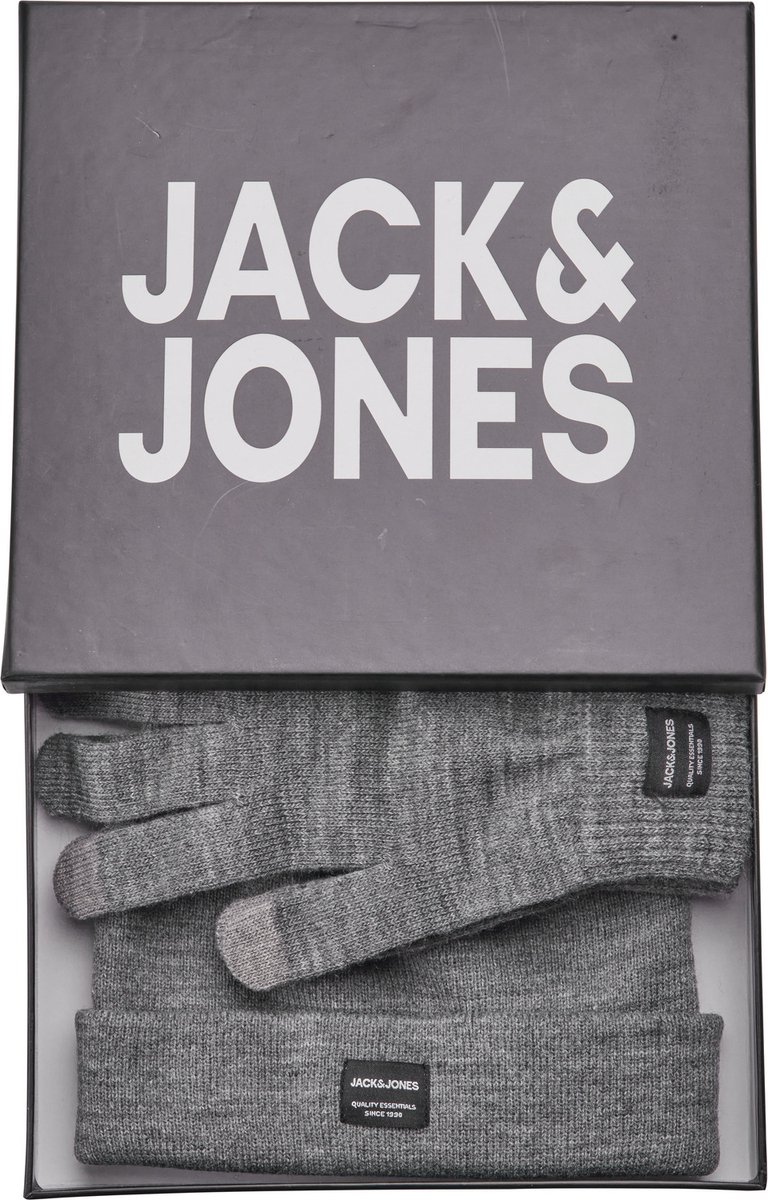 JACK & JONES JACBEANIE & GLOVE KNIT GIFTBOX Ensemble: bonnet et