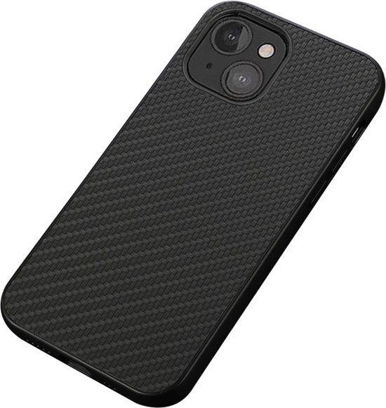 Coque IPhone 13 Mini - Protection Carbone TPU - Anti-choc - Noire - Neuve