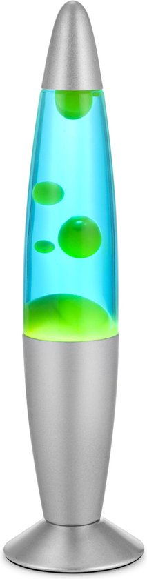 Conventie bovenstaand residu SafeTech™ Lavalamp - Groen - Tafellamp - 3 Kleuren | bol.com