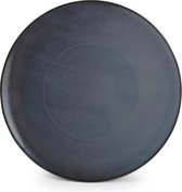 BonBistro Plat bord 27cm donkerblauw Cirro (Set van 6)