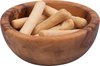 Bowls and Dishes Pure Olive Wood olijfhouten Schaal Ø 10 cm (hoog) - Cadeau tip!