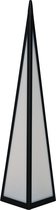 Luxform - Batterij Tafellamp Pyramide - 28 LED - 10 Lumen - Vlameffect - 60cm hoog - met timerfunctie - inclusief afstandsbediening